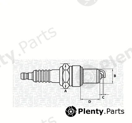 Magneti Marelli 062000771304 — Spark Plug