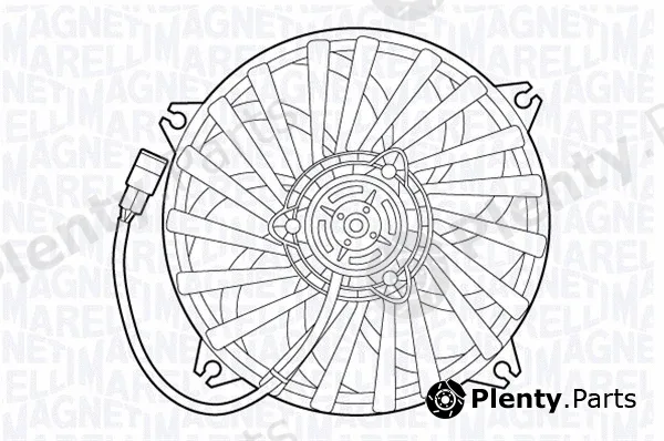 Magneti Marelli 069422560010 — Fan, engine cooling
