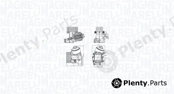 Magneti Marelli 350300004100 — Oil Cooler, engine oil