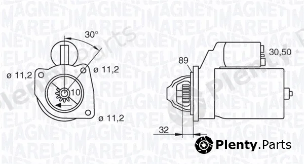 Magneti Marelli 063207145010 — Starter