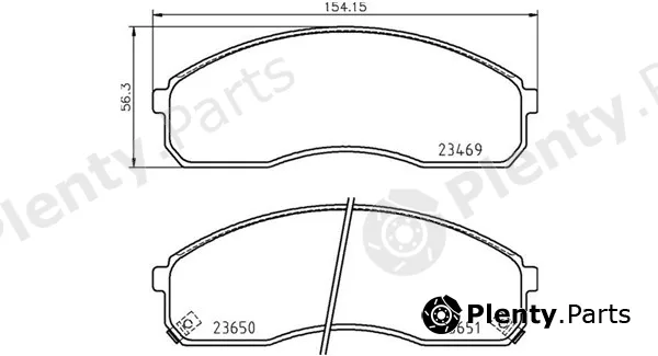 Magneti Marelli 363700430091 — Brake Pad Set, disc brake