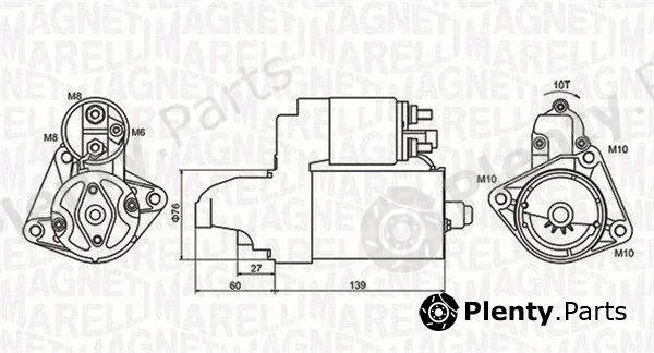 Magneti Marelli 063721050010 — Starter