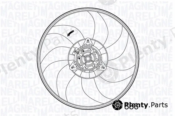 Magneti Marelli 069422563010 — Fan, engine cooling