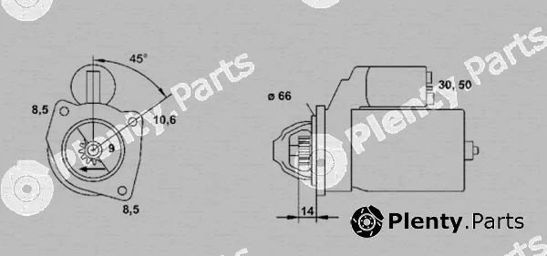Magneti Marelli 943251054010 — Starter
