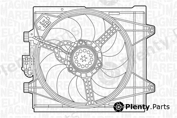 Magneti Marelli 069422451010 — Fan, engine cooling