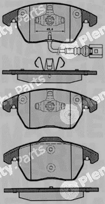 Magneti Marelli 363916060135 — Brake Pad Set, disc brake