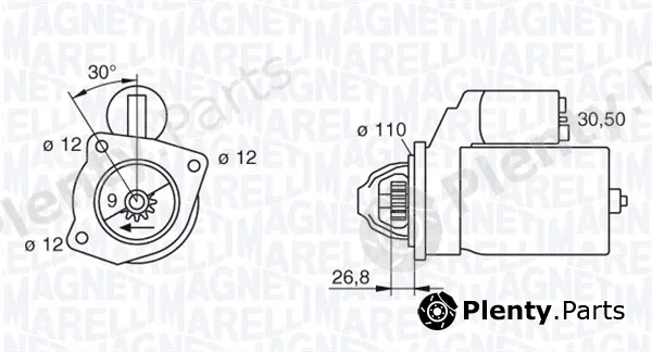 Magneti Marelli 063217154010 — Starter