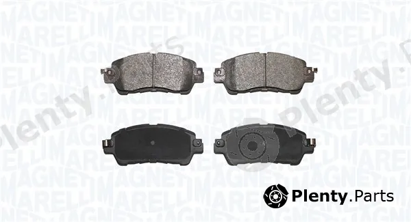 Magneti Marelli 363916060902 — Brake Pad Set, disc brake