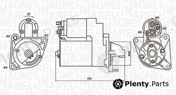 Magneti Marelli 063721053010 — Starter
