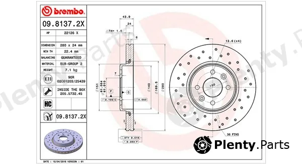 Magneti Marelli 360406043902 — Brake Disc