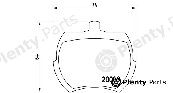 Magneti Marelli 363700452002 — Brake Pad Set, disc brake