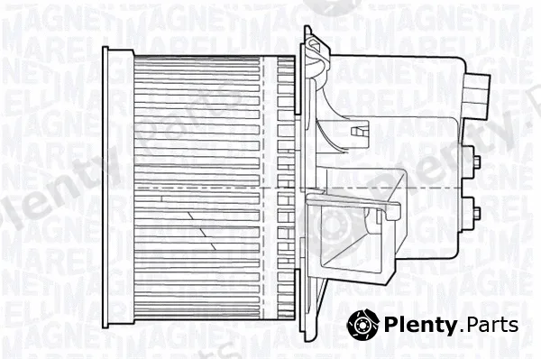 Magneti Marelli 069412651010 — Interior Blower