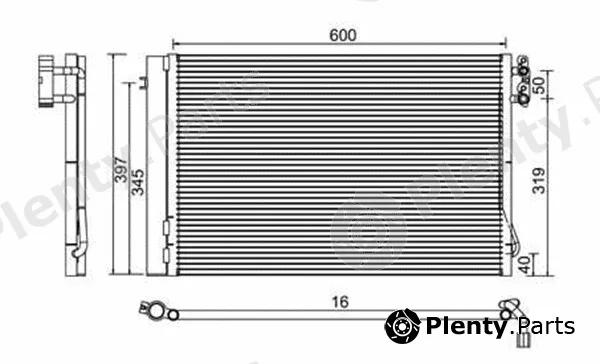 Magneti Marelli 359003220290 — Condenser, air conditioning
