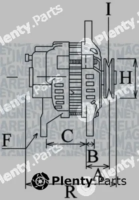 Magneti Marelli 063731671010 — Alternator
