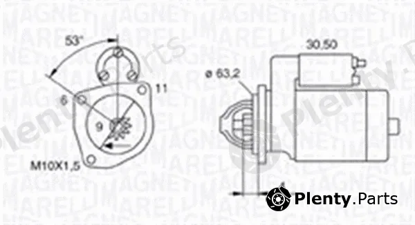 Magneti Marelli 063721057010 — Starter