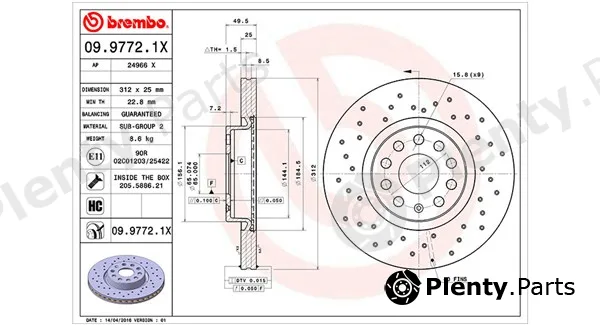 Magneti Marelli 360406050602 — Brake Disc