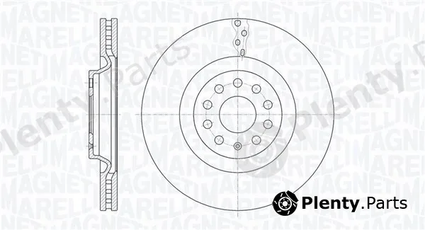 Magneti Marelli 361302040769 — Brake Disc