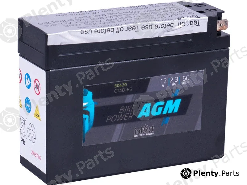 IntAct 50420 — Starter Battery intAct Bike-Power AGM