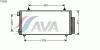 AVA QUALITY COOLING TO5381 Condenser, air conditioning
