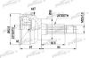 PATRON PCV1398 Joint Kit, drive shaft