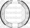 BREMBO S06509 Brake Shoe Set, parking brake