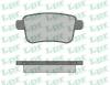 LPR 05P1487 Brake Pad Set, disc brake