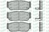 LPR 05P1504 Brake Pad Set, disc brake