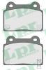 LPR 05P1565 Brake Pad Set, disc brake