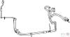 BEHR 9GS351338-361 (9GS351338361) High-/Low Pressure Line, air conditioning