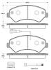 NK 221962 Brake Pad Set, disc brake