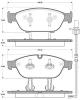 NK 2247103 Brake Pad Set, disc brake