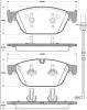 NK 2247104 Brake Pad Set, disc brake