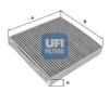 UFI 54.111.00 (5411100) Filter, interior air