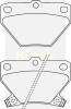 BRECK 235210070410 Brake Pad Set, disc brake