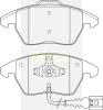 BRECK 235870070110 Brake Pad Set, disc brake