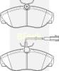 BRECK 236020070310 Brake Pad Set, disc brake