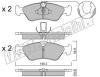 fri.tech. 3201 Brake Pad Set, disc brake