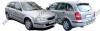 PRASCO MZ0212206 Trim/Protective Strip, radiator grille