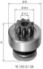 MAGNETI MARELLI 940113020071 Pinion, starter