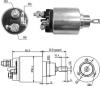 MAGNETI MARELLI 940113050052 Solenoid Switch, starter