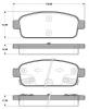 NK 223647 Brake Pad Set, disc brake