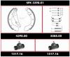 ROADHOUSE SPK3398.01 (SPK339801) Brake Set, drum brakes