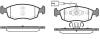 ROADHOUSE 2172.52 (217252) Brake Pad Set, disc brake