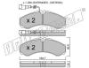 fri.tech. 221.9 (2219) Brake Pad Set, disc brake