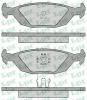 LPR 05P887 Brake Pad Set, disc brake