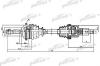 PATRON PDS1381 Drive Shaft