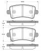NK 223643 Brake Pad Set, disc brake