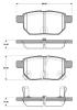 NK 224580 Brake Pad Set, disc brake
