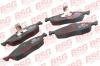 BSG BSG30-200-025 (BSG30200025) Brake Pad Set, disc brake