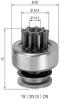 MAGNETI MARELLI 940113020081 Pinion, starter